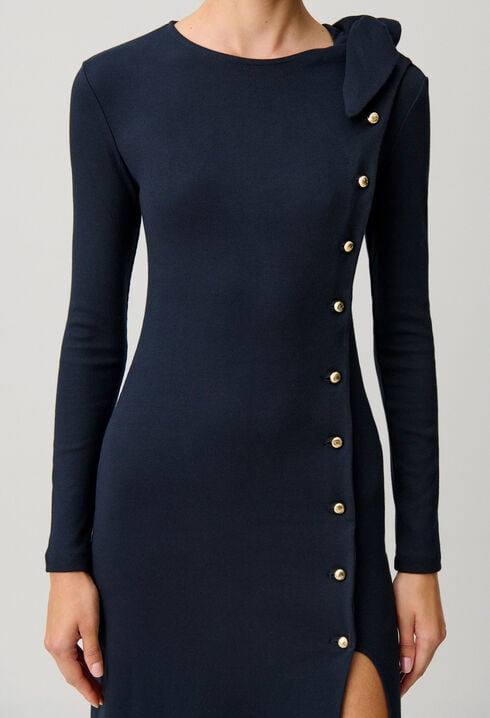 Robe longue maille