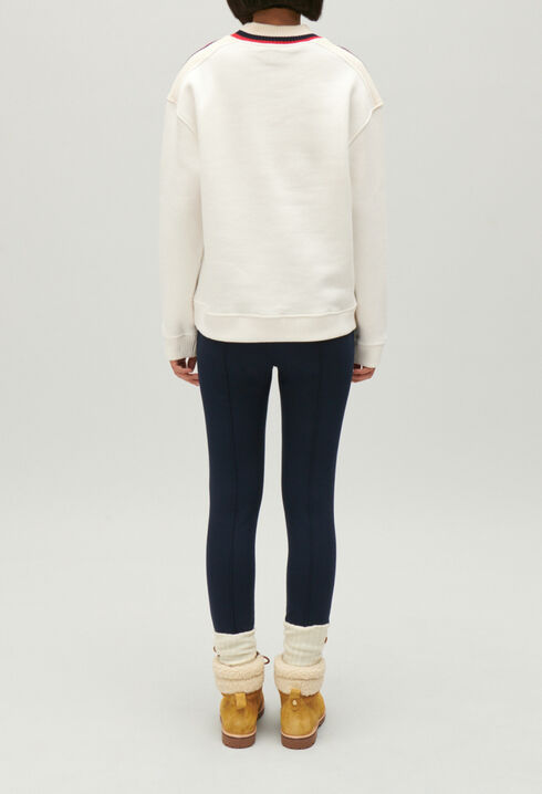 Sweatshirt bicolore