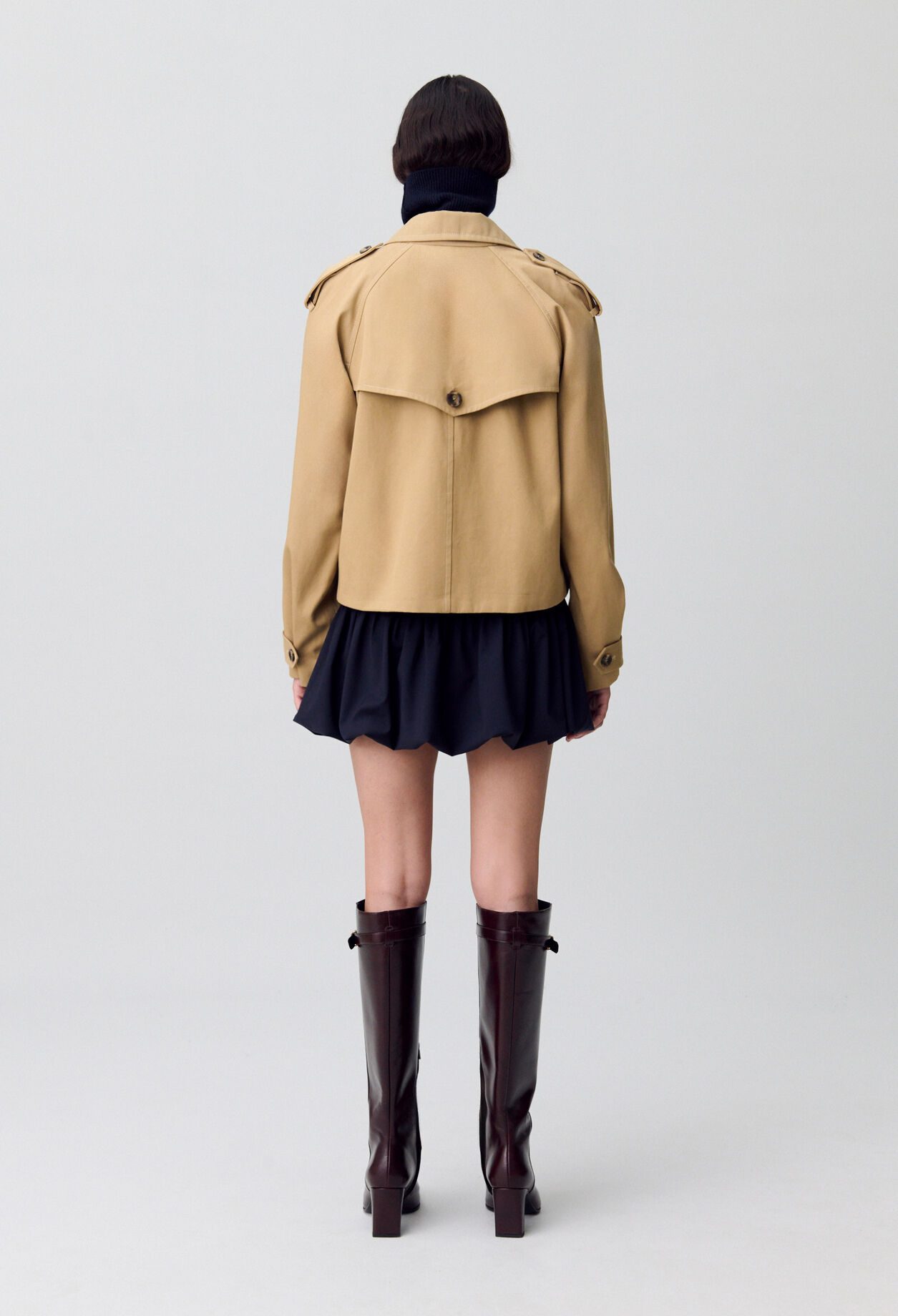Blouson trench court