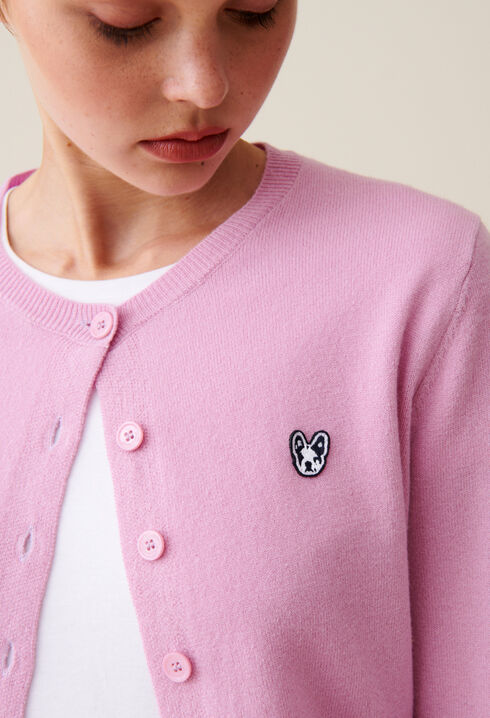 Cardigan Jean Toto laine 