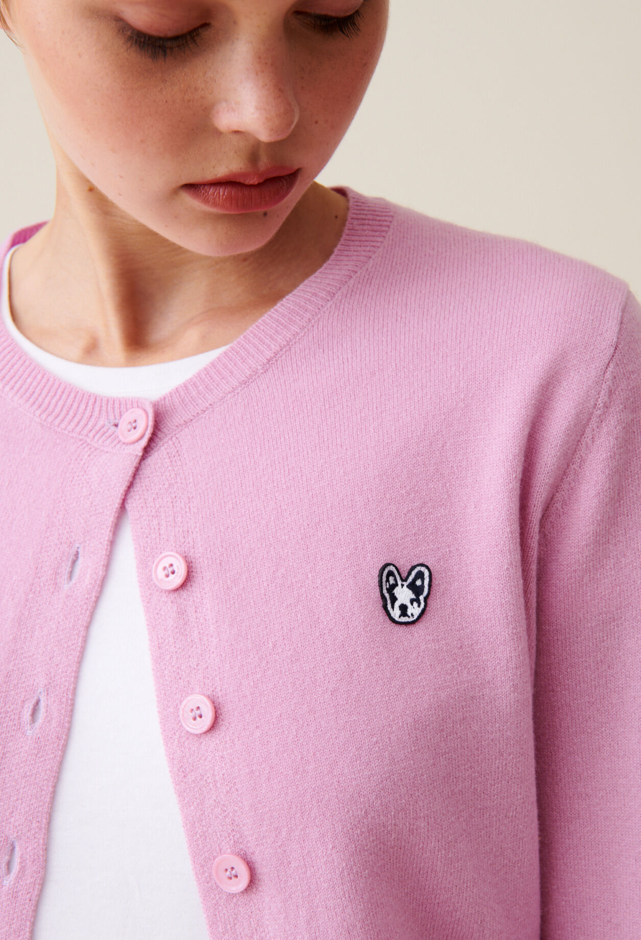 Cardigan Jean Toto laine