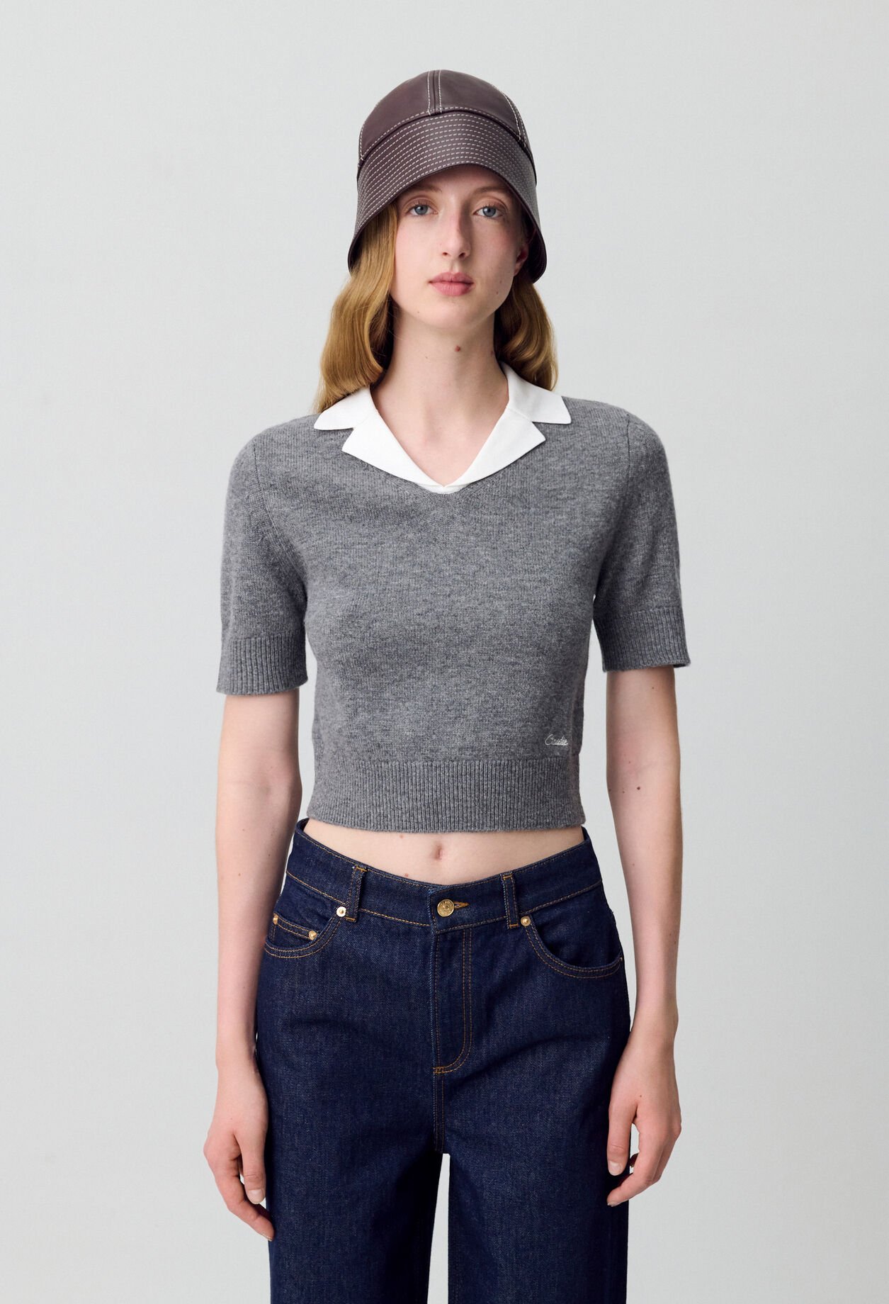 Pull ajusté maille fine