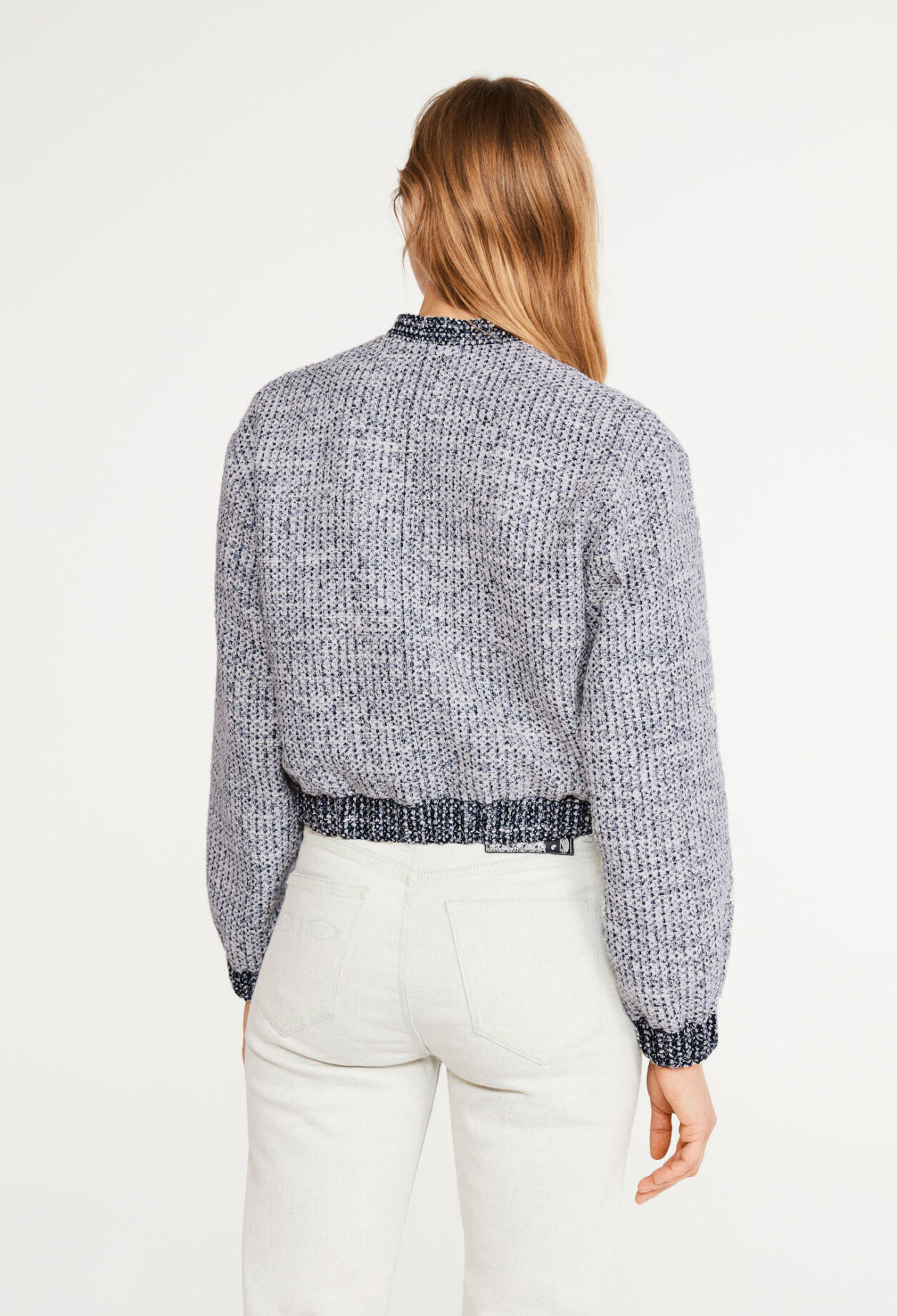 Bomber en tweed