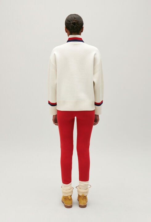 Pull oversize maille