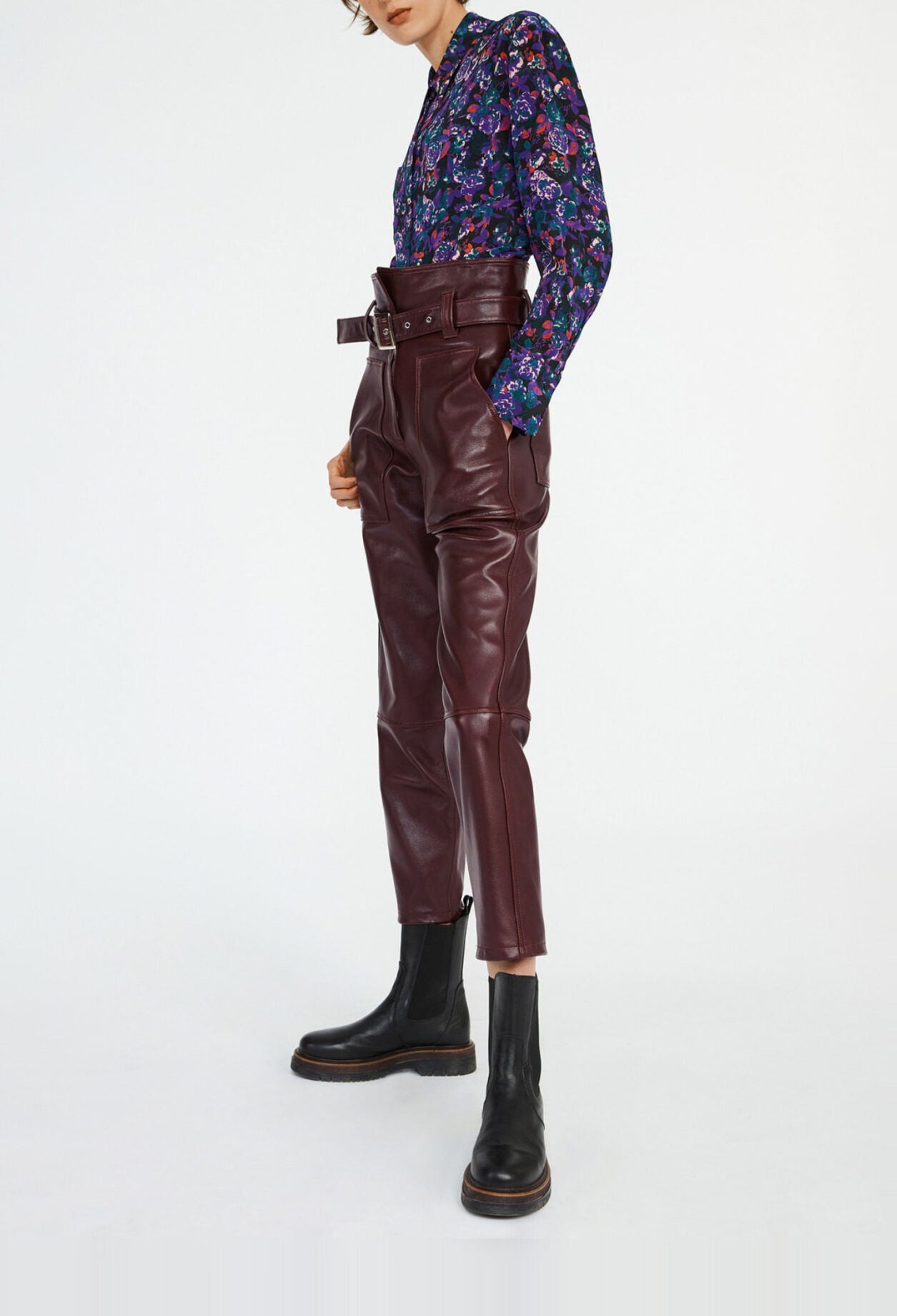 Pantalon cuir