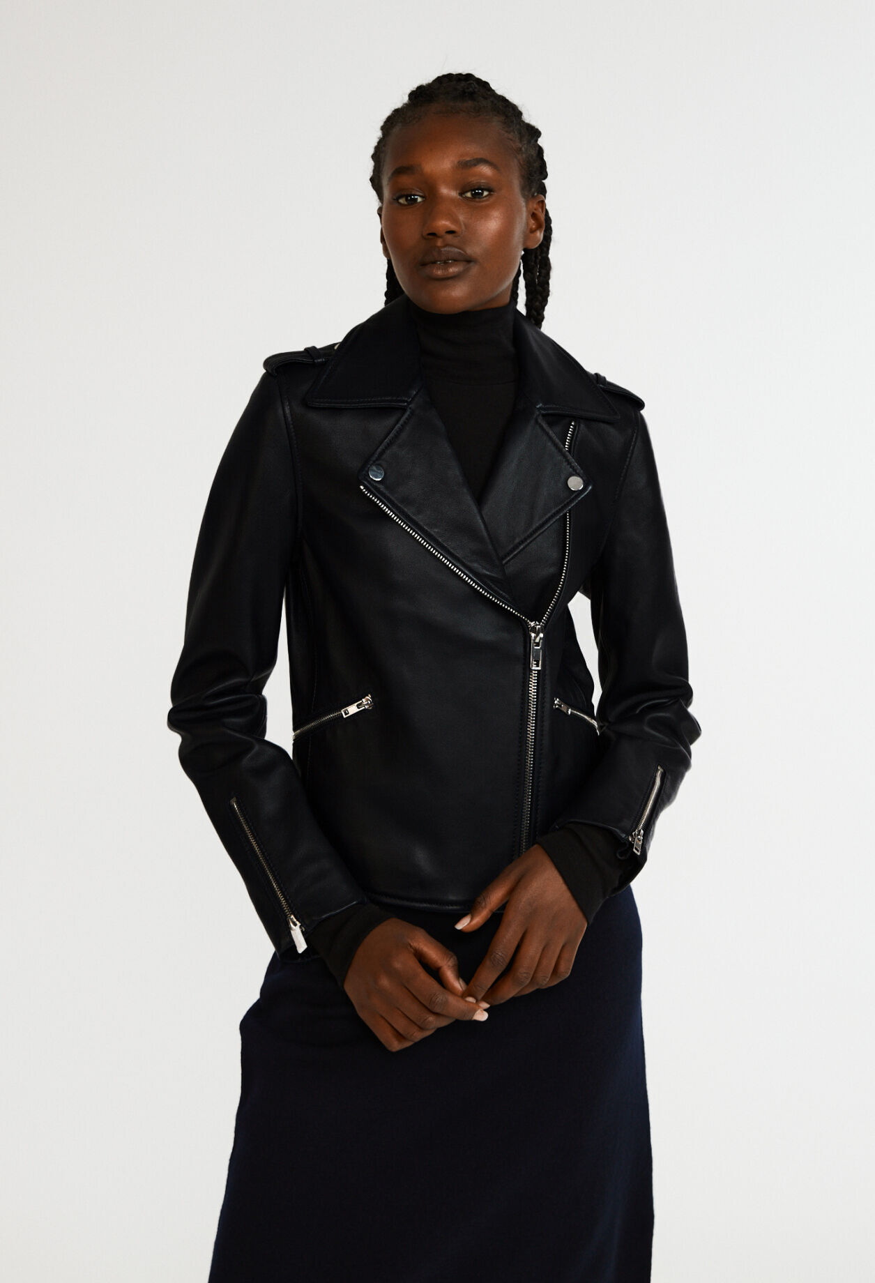 Blouson en cuir
