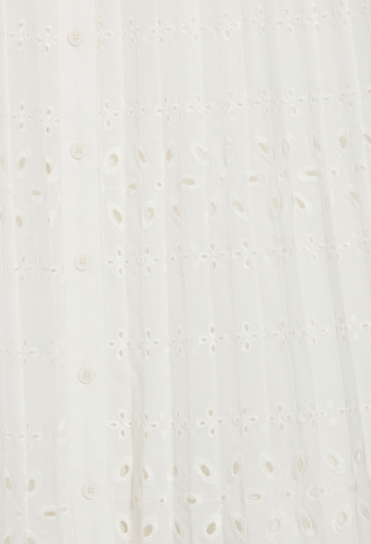 Robe midi plissée écrue