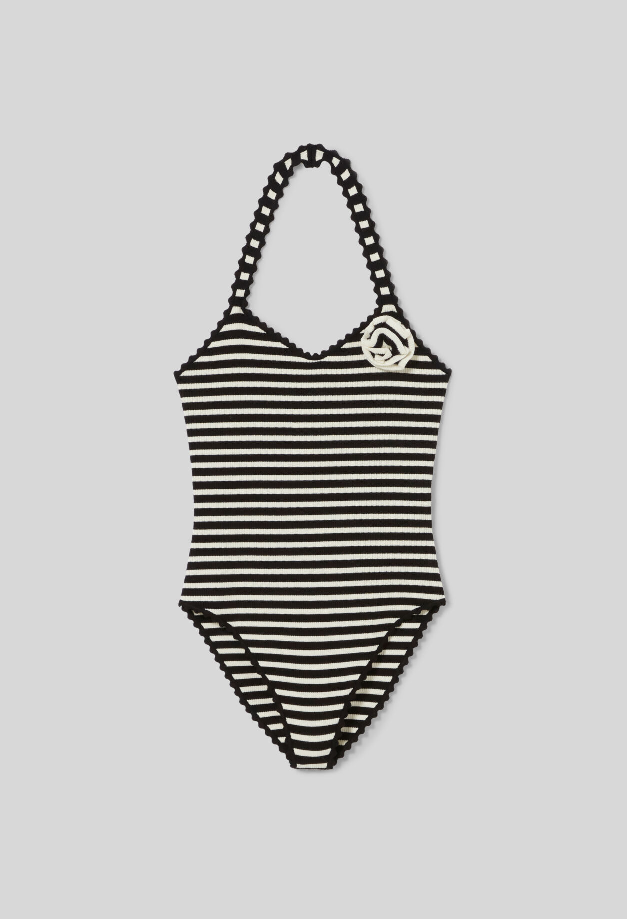 Body rayé maille fine
