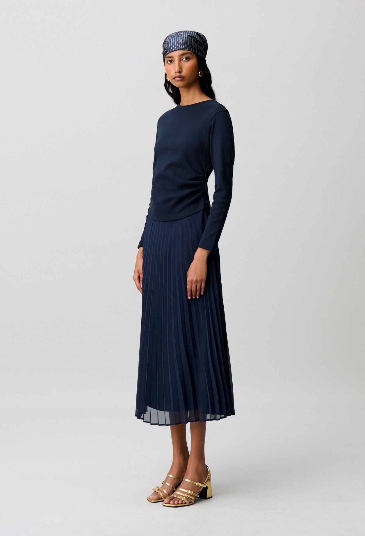 Robe t-shirt bi-mati&egrave;res