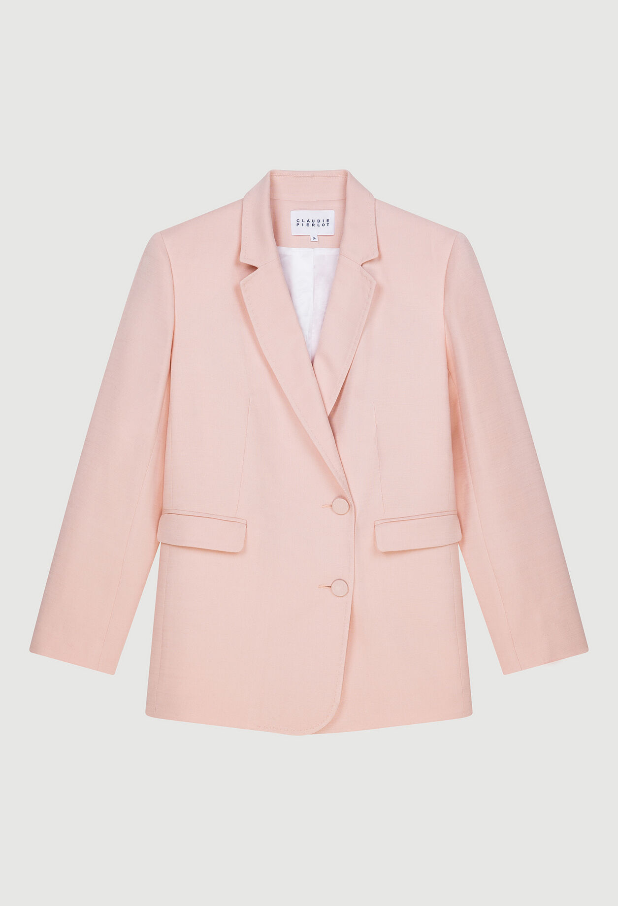 Veste de tailleur rose