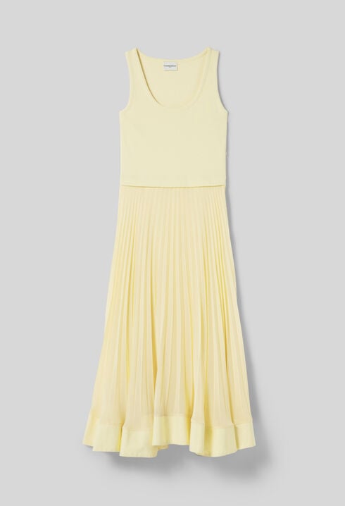 Robe longue trompe l'œil