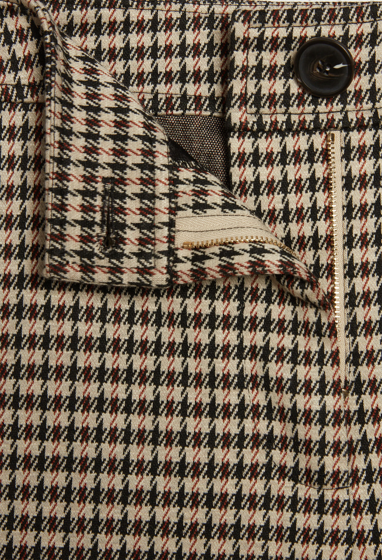 Pantalon à carreaux