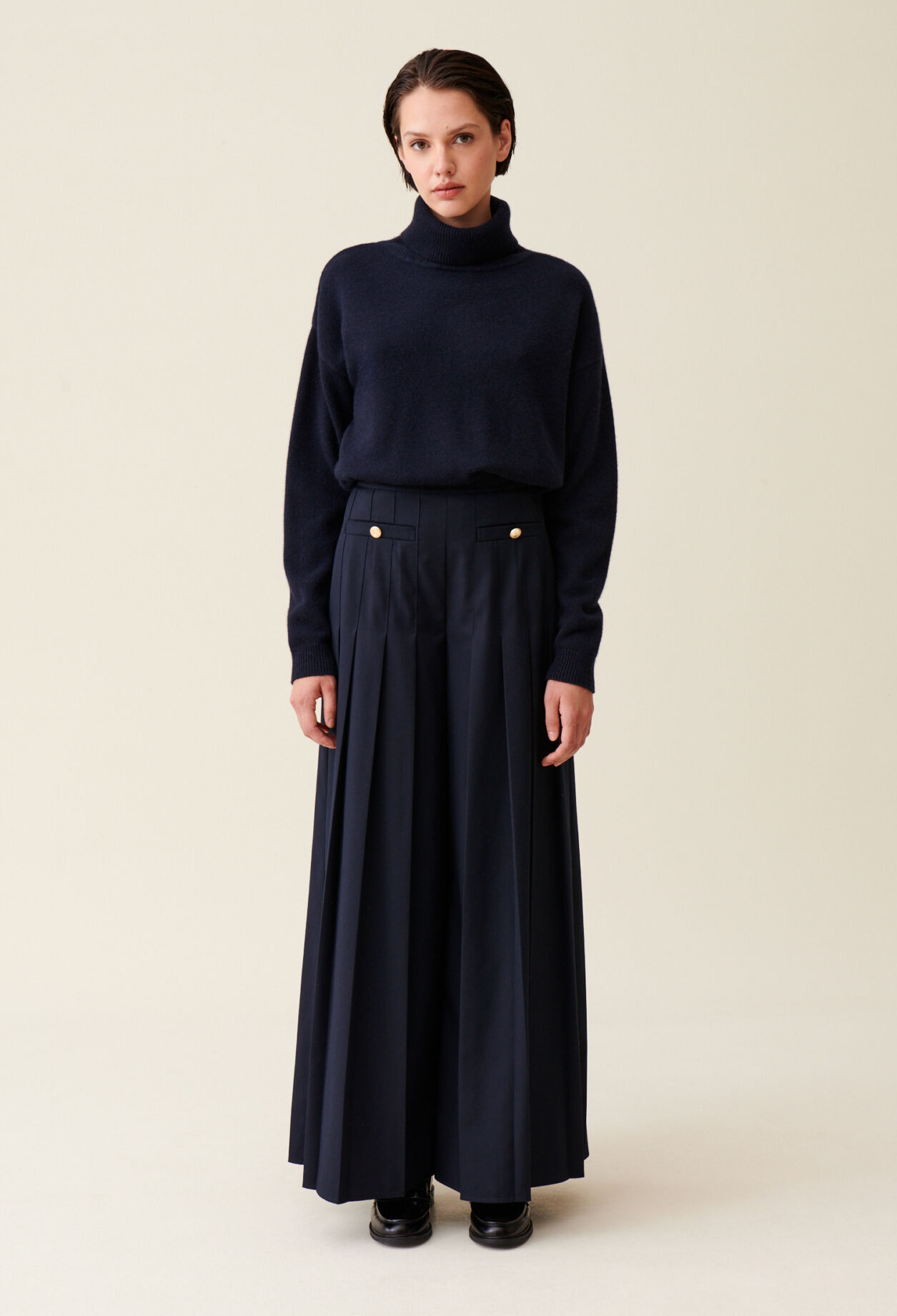 Pantalon cuir claudie pierlot outlet