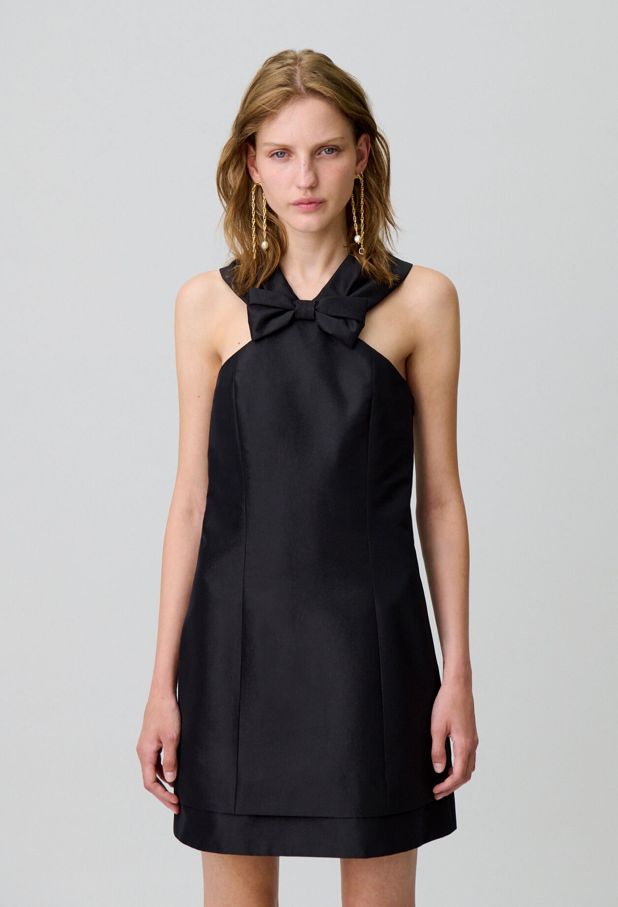 Robe courte nœud