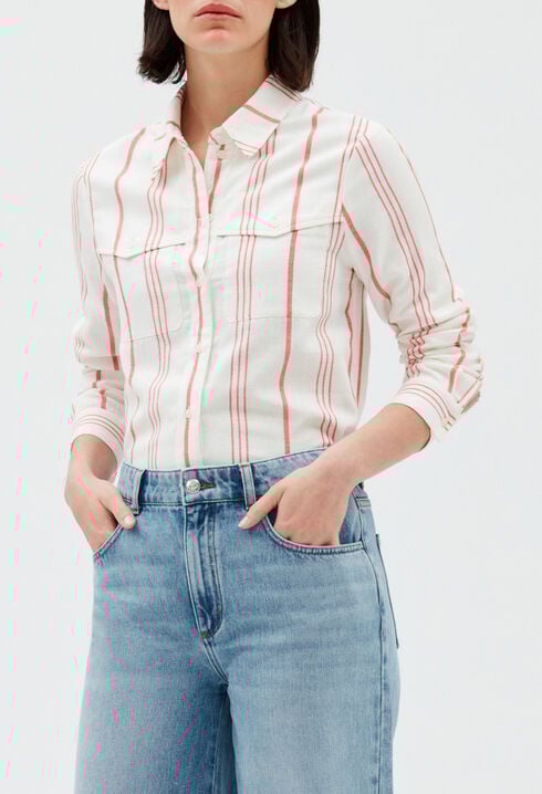 Chemise rayée