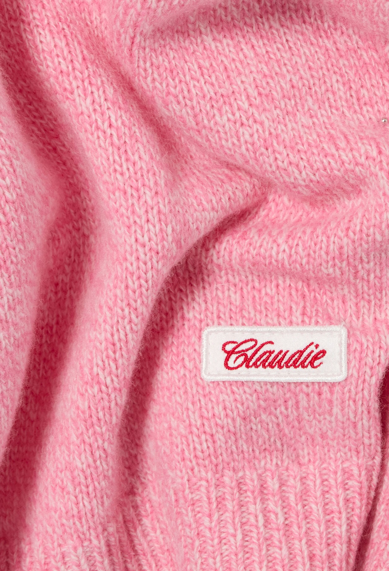 Pull maille col amovible