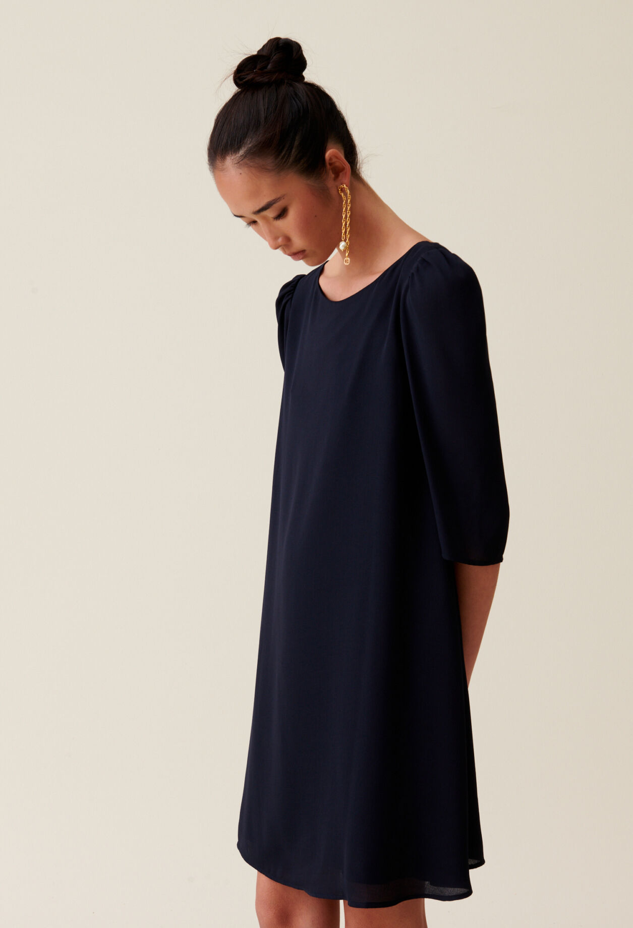 Robe claudie pierlot bleu store