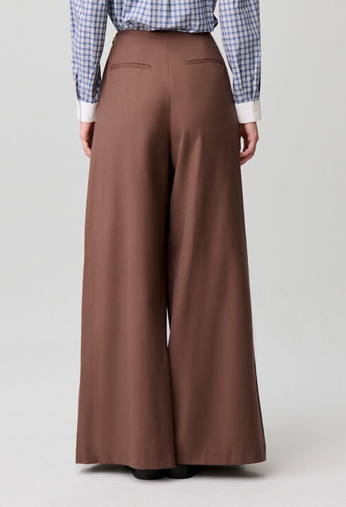 Pantalon coupe droite large