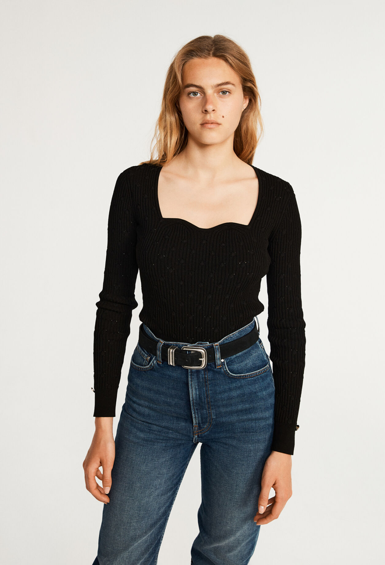 Pull côtelé