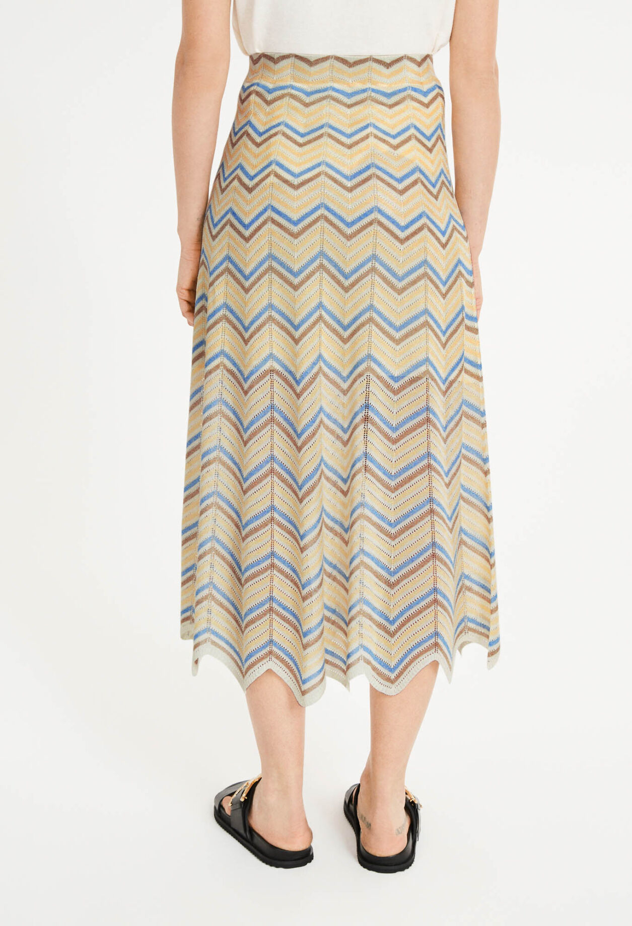 Jupe longue en maille pour femme | Claudie Pierlot