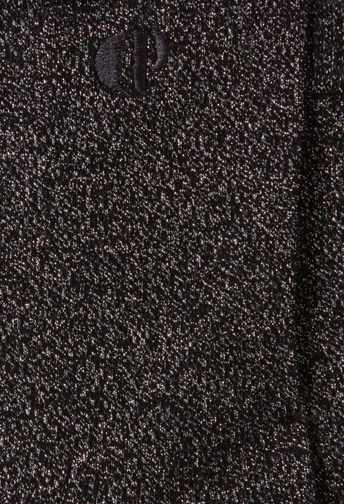 Chaussettes noires pailletées