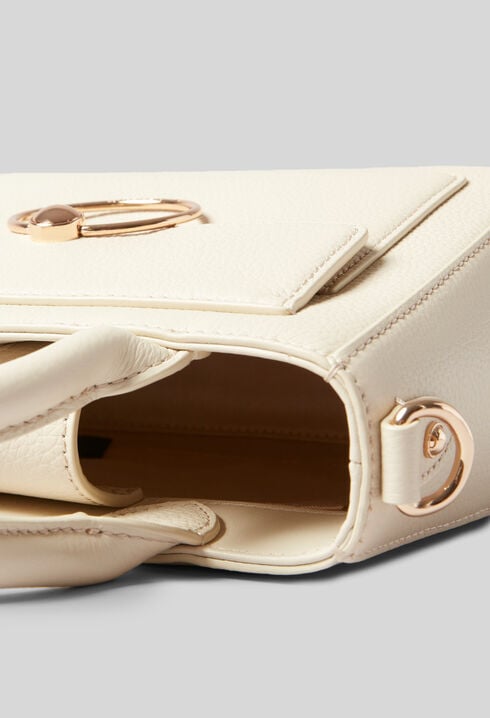 Sac Anouck cuir grainé chaîne