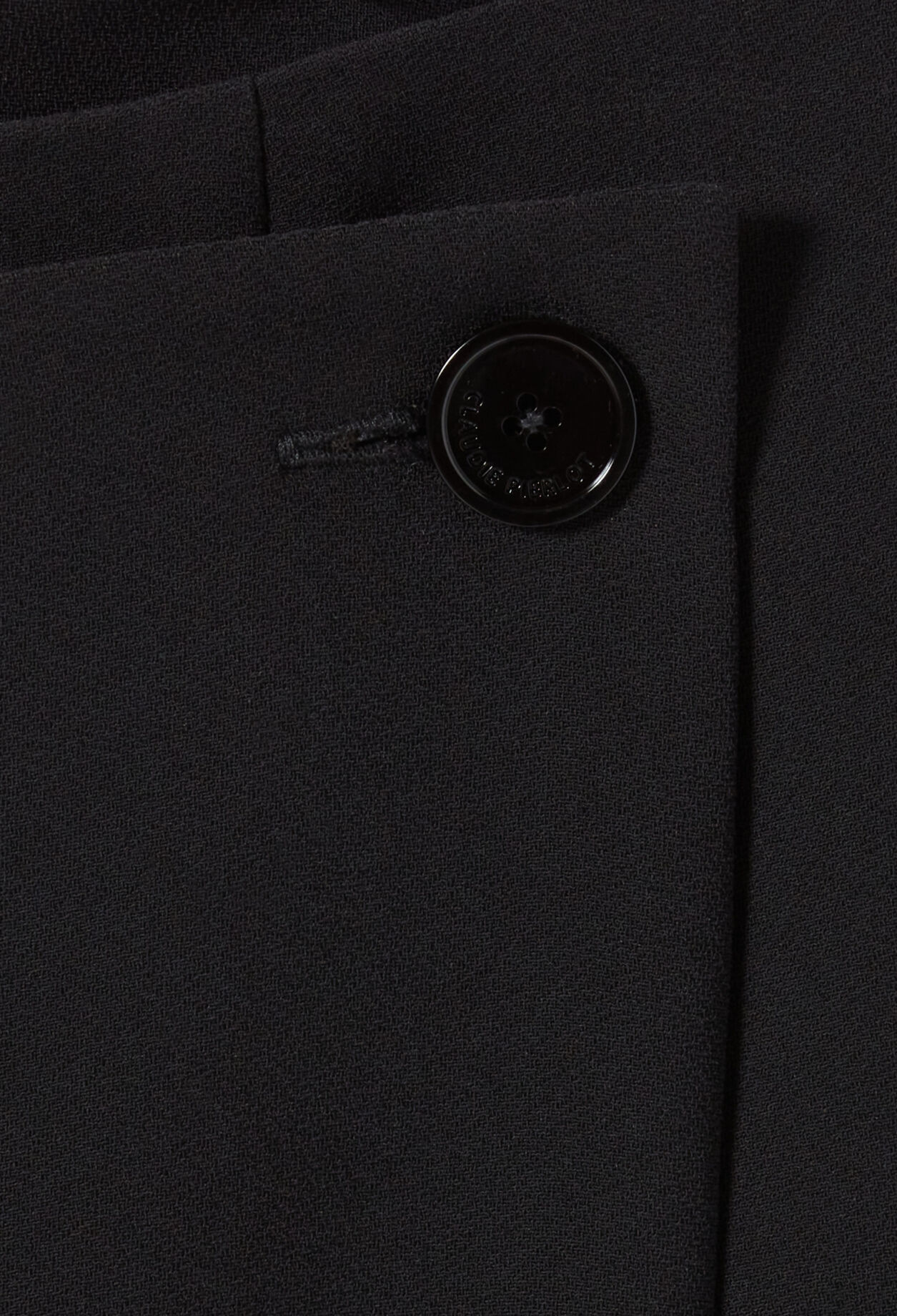 Jupe-short portefeuille boutonnée