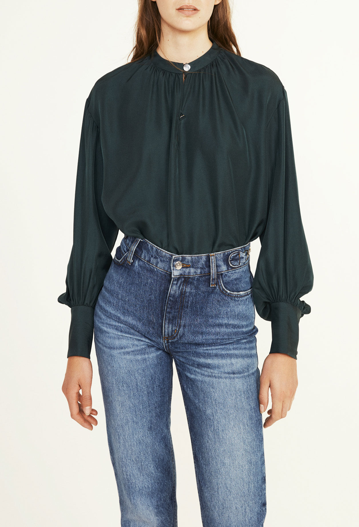 Blouse en soie