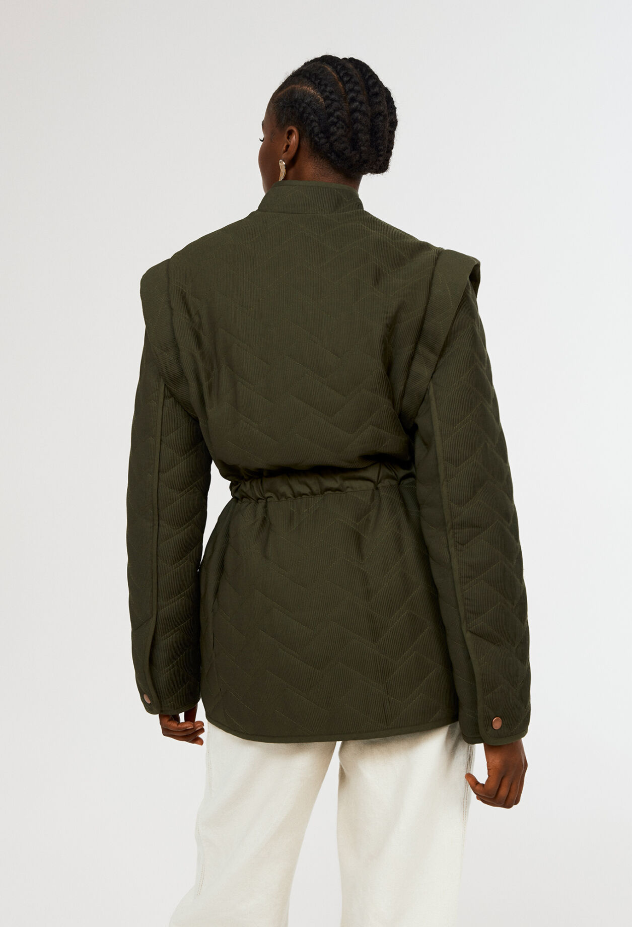 Veste molletonnée en polyester recyclé