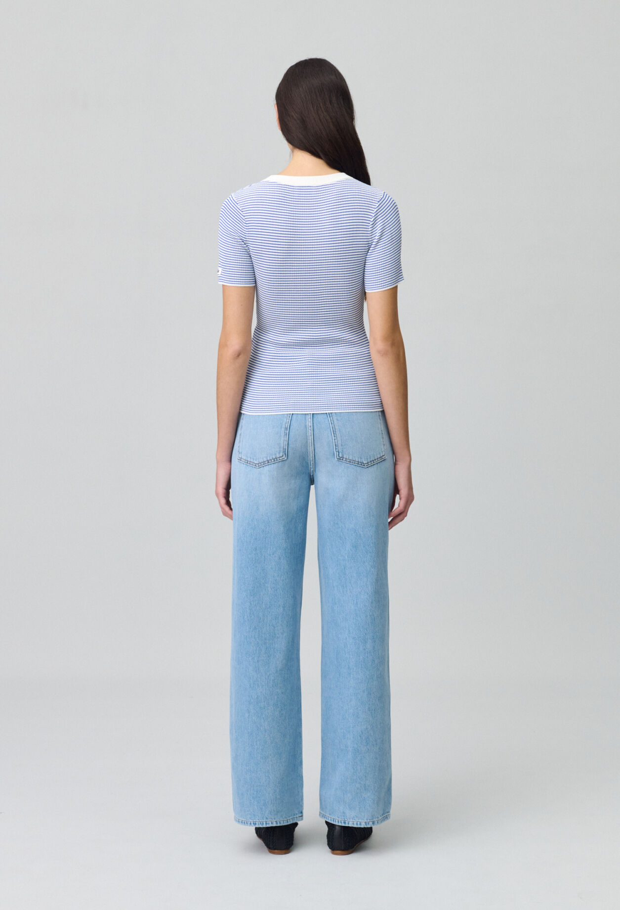 Top marinière maille fine