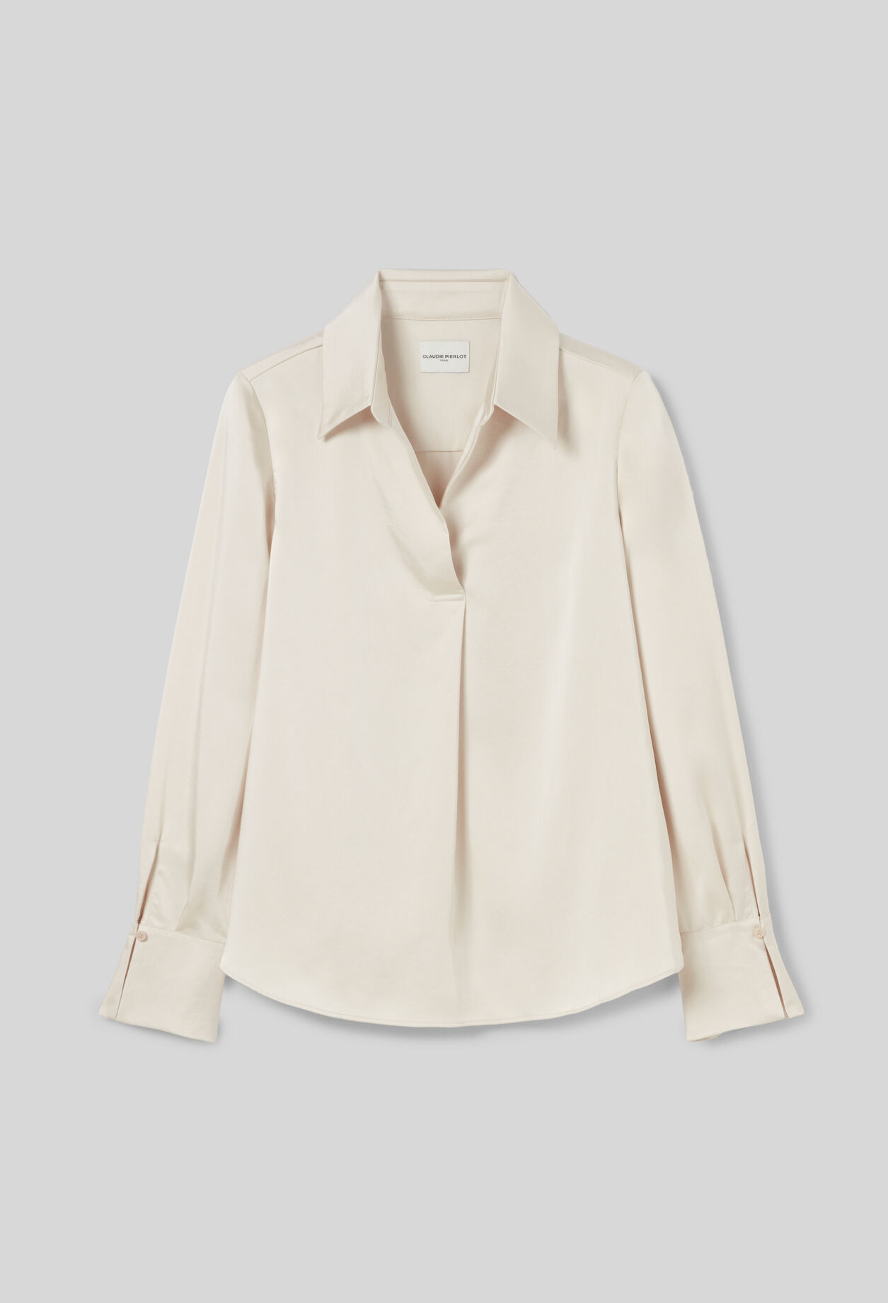 Blouse fluide plissée
