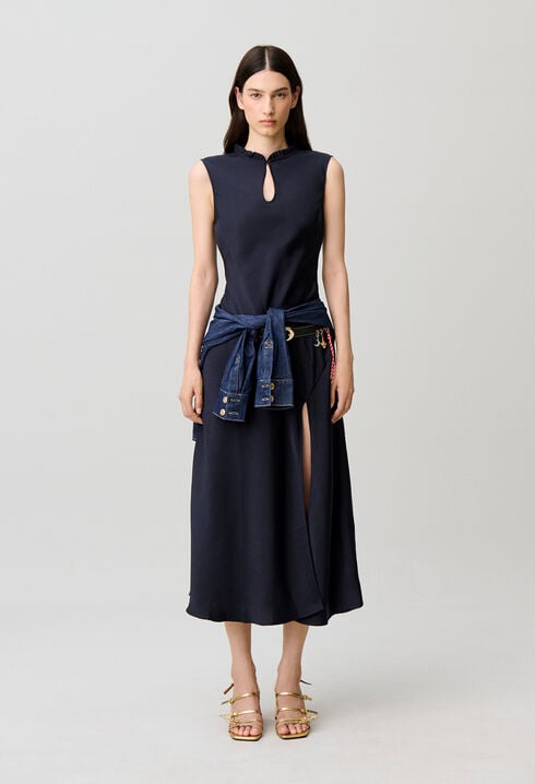 Robe midi fluide