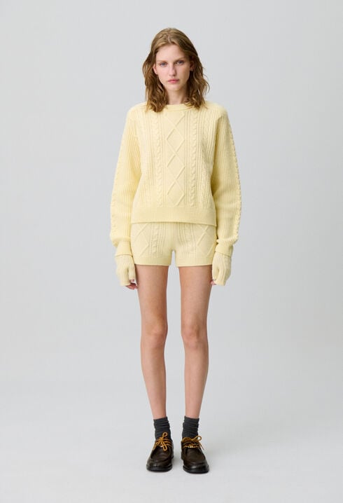 Pull jacquard large