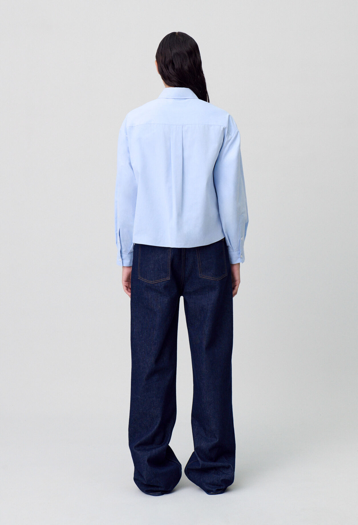 Chemise coupe boxy