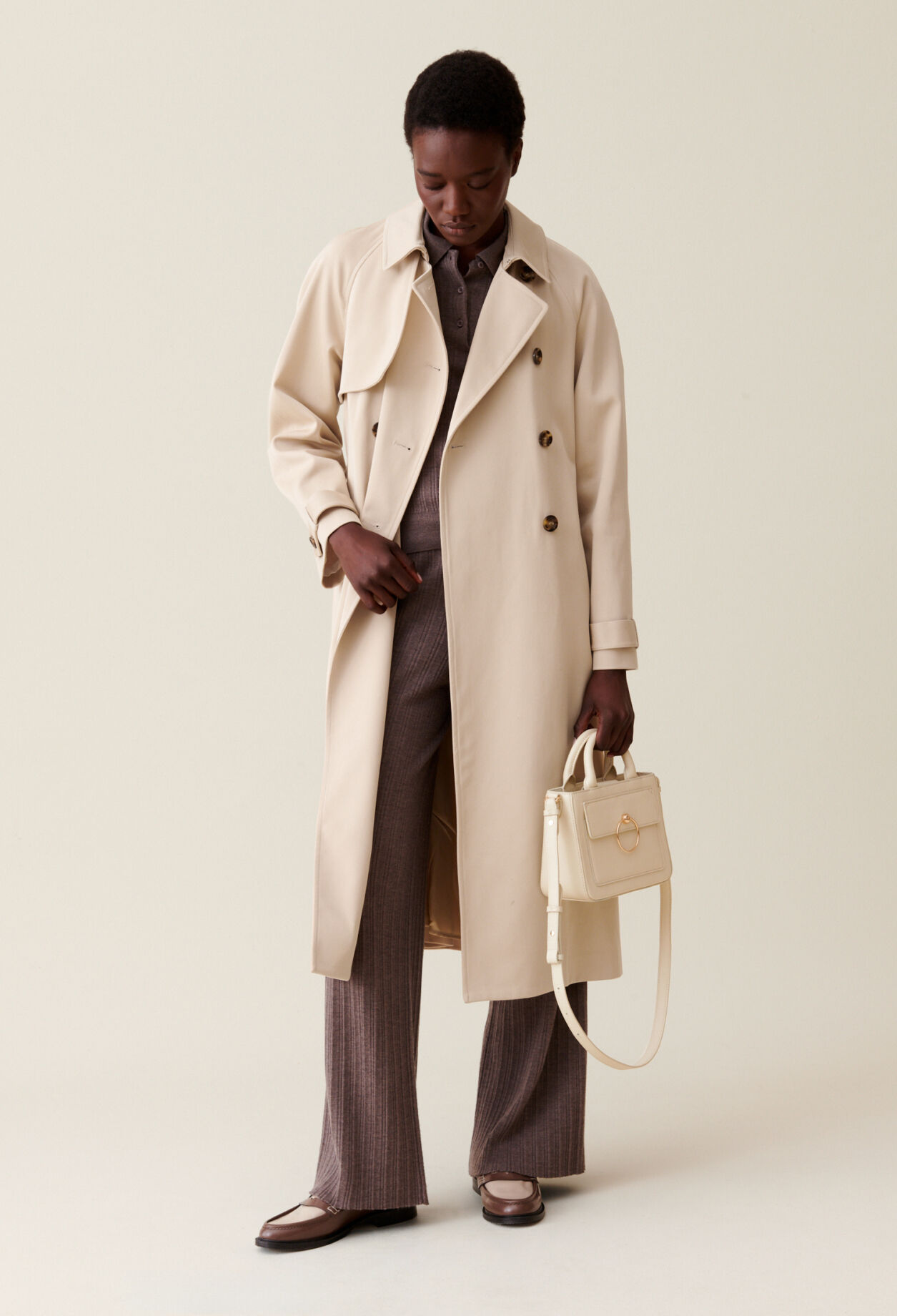 Floor length trench coat on sale