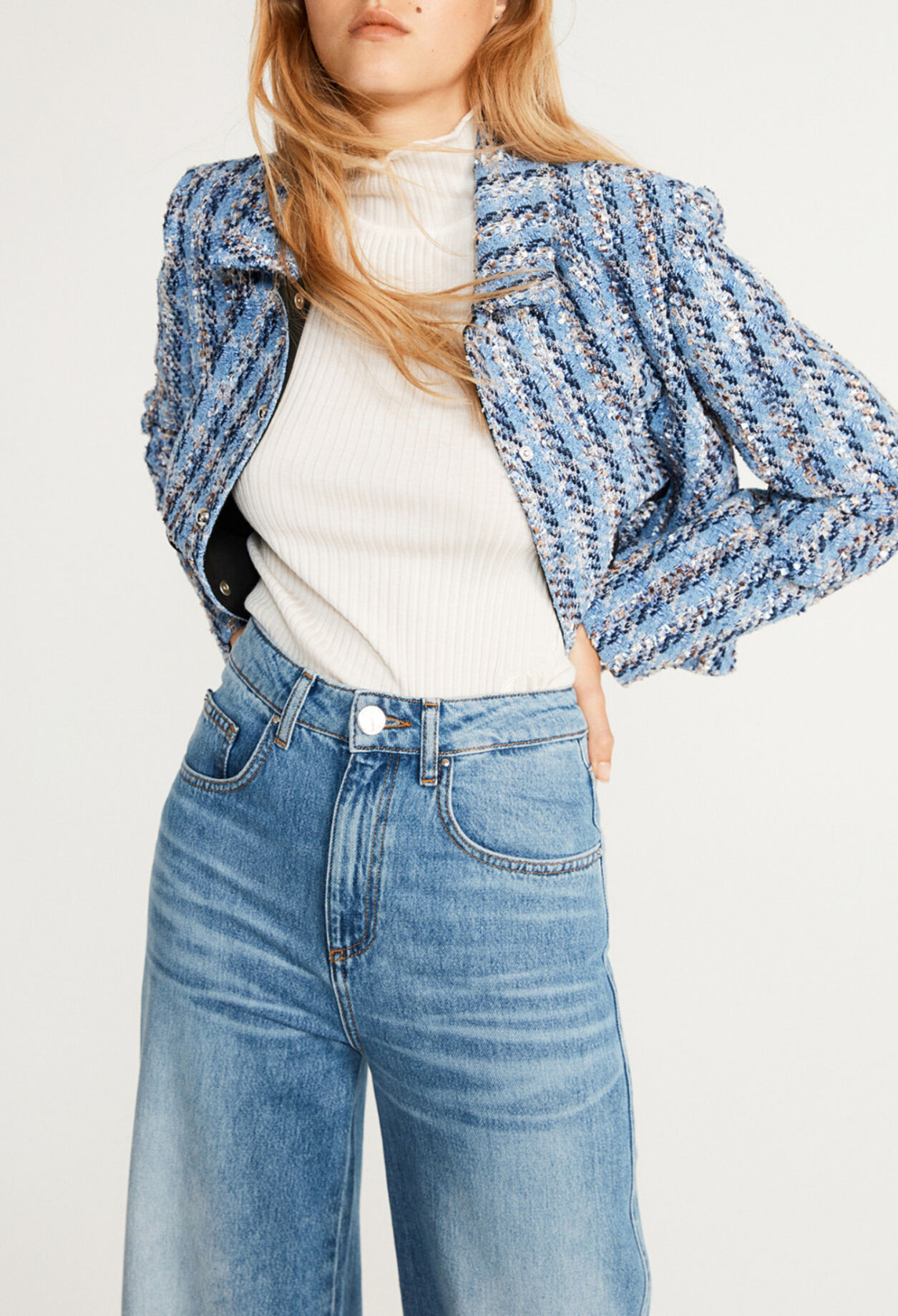 Veste en tweed