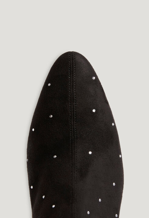 Cuissardes strass noires