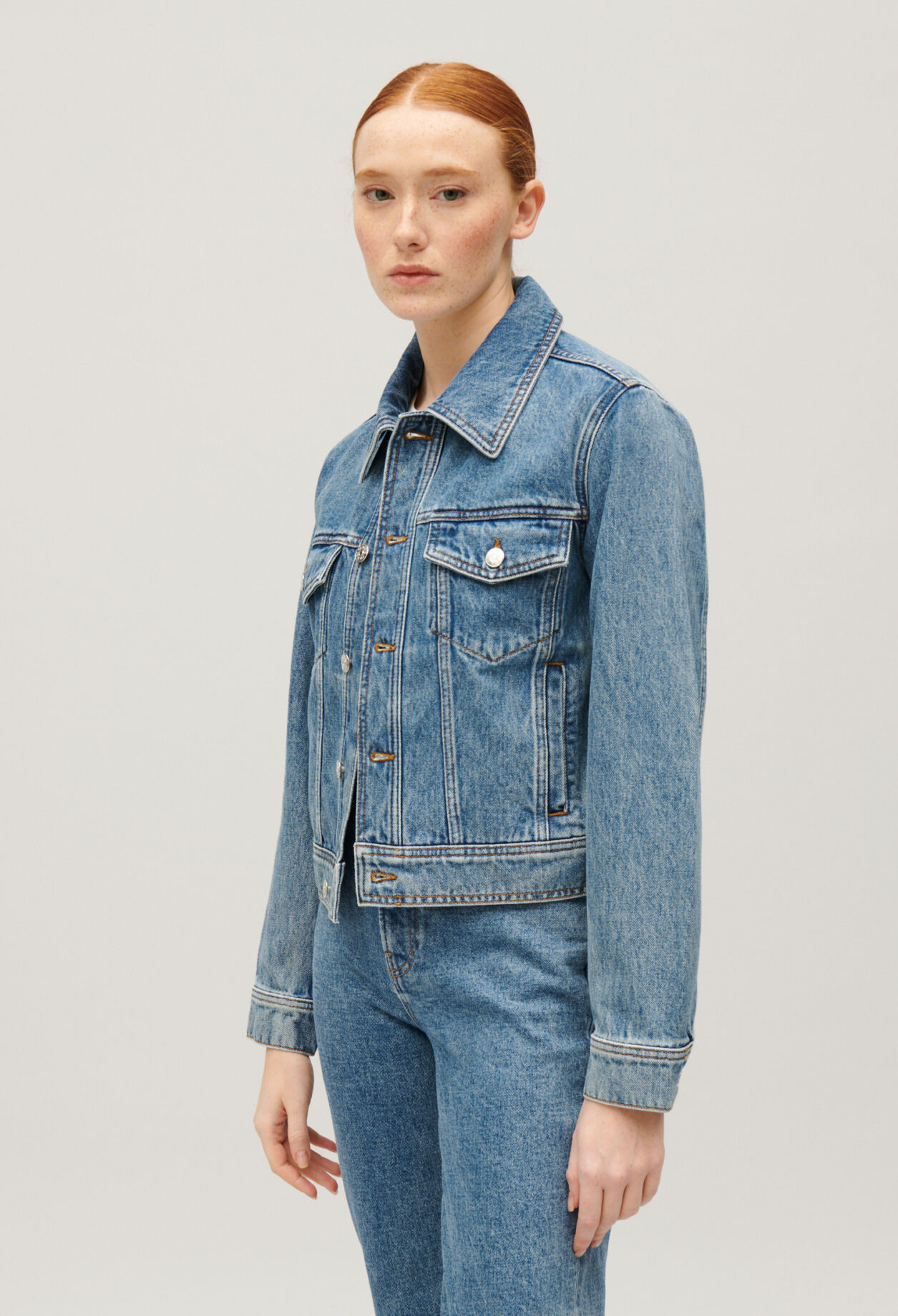 Veste jean claudie pierlot on sale