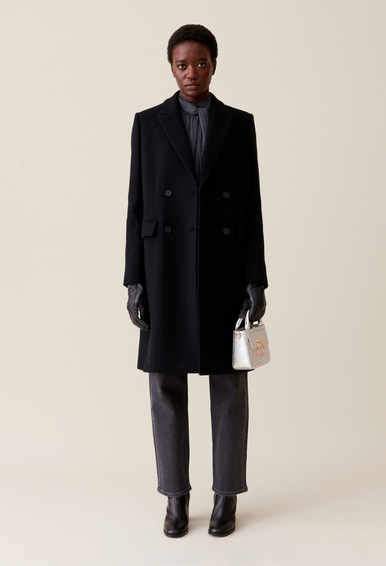 Claudie pierlot manteau carreaux 2025