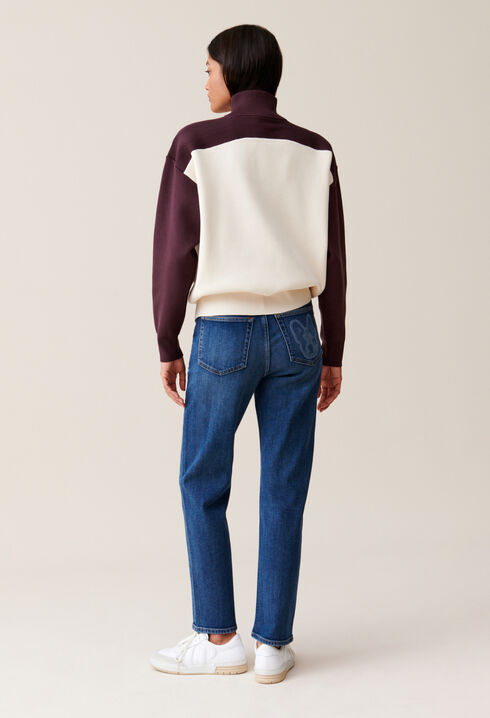 Sweatshirt Minimum col camionneur