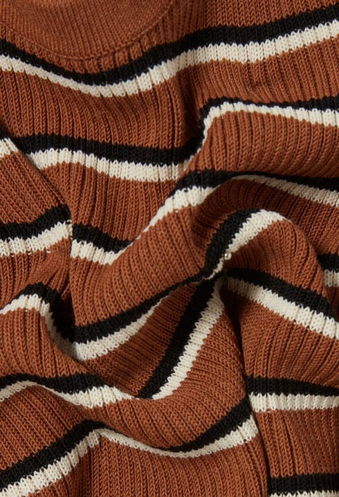 Débardeur maille fine rayé