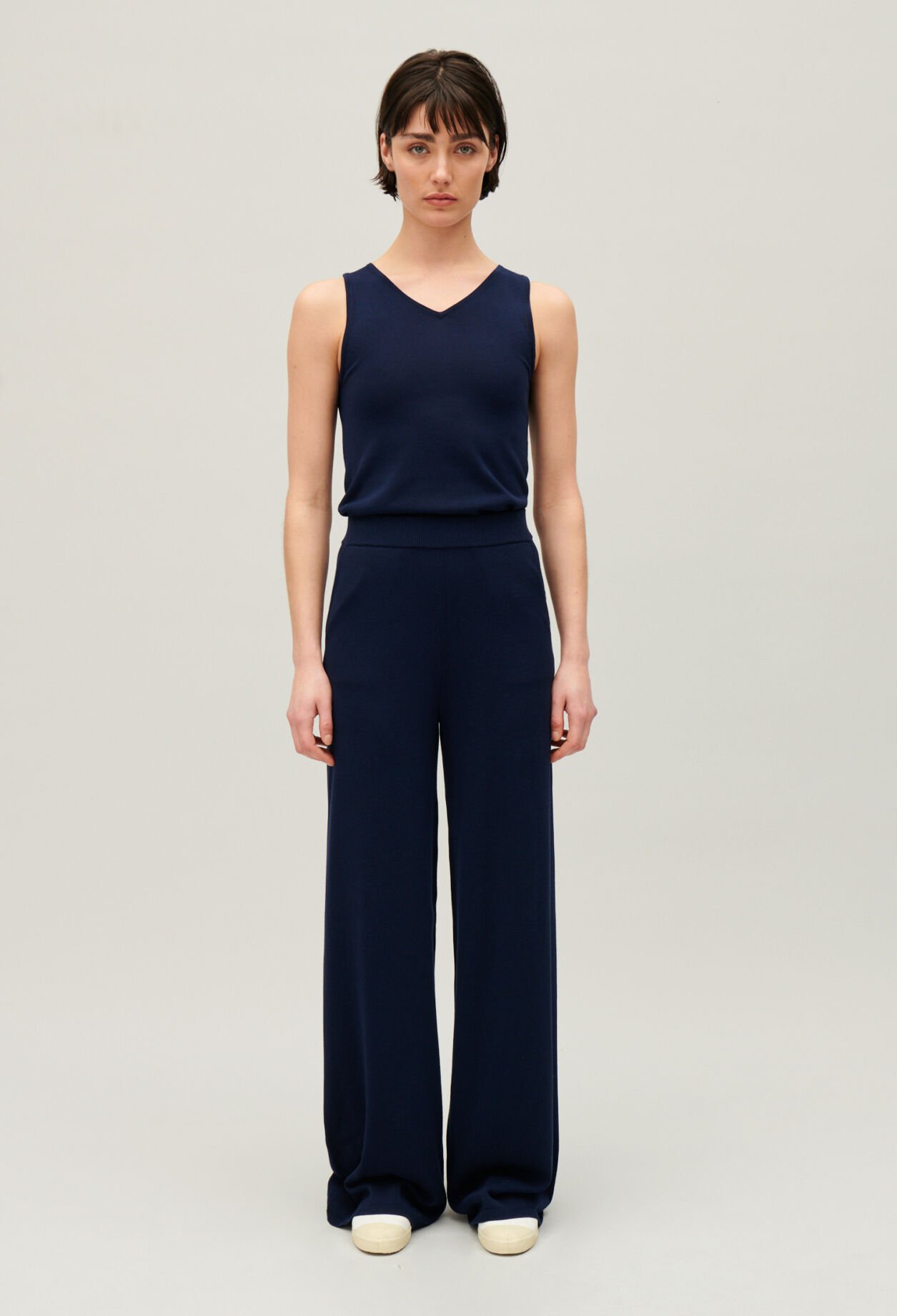 Pantalon fluide maille