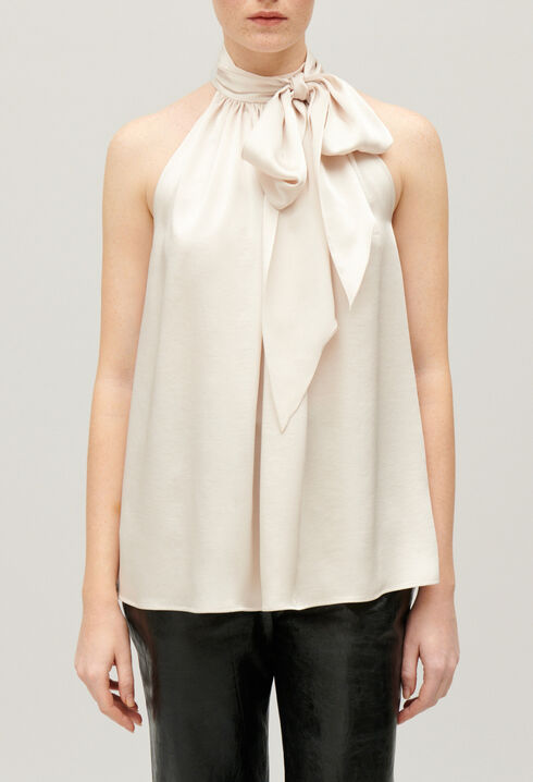 Top fluide beige