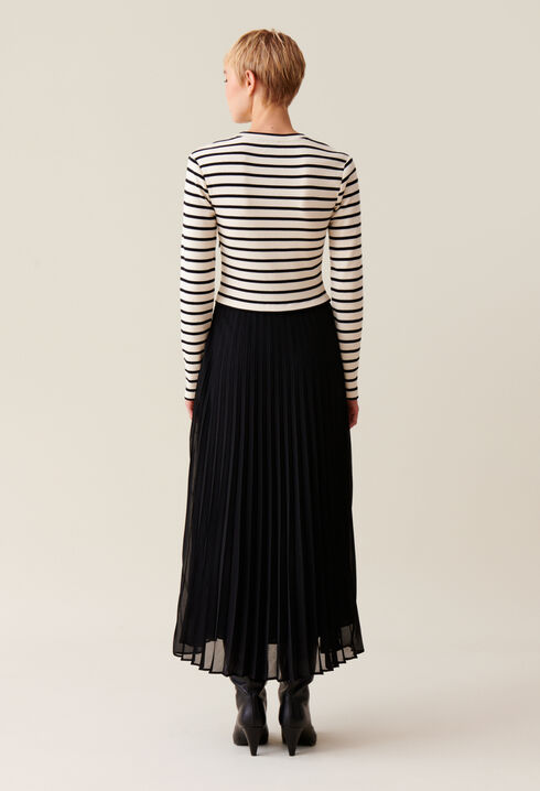Robe Twist marinière
