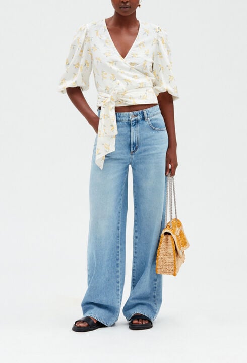 Blouse courte mimosa