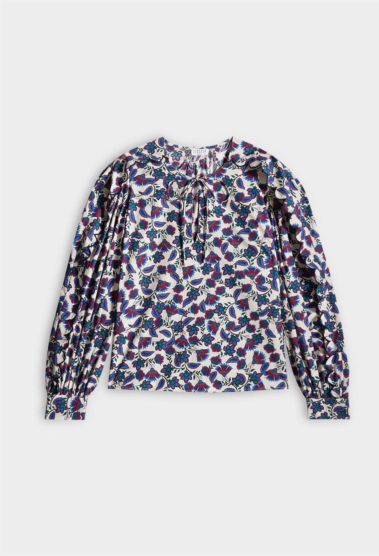 Blouse à fleurs