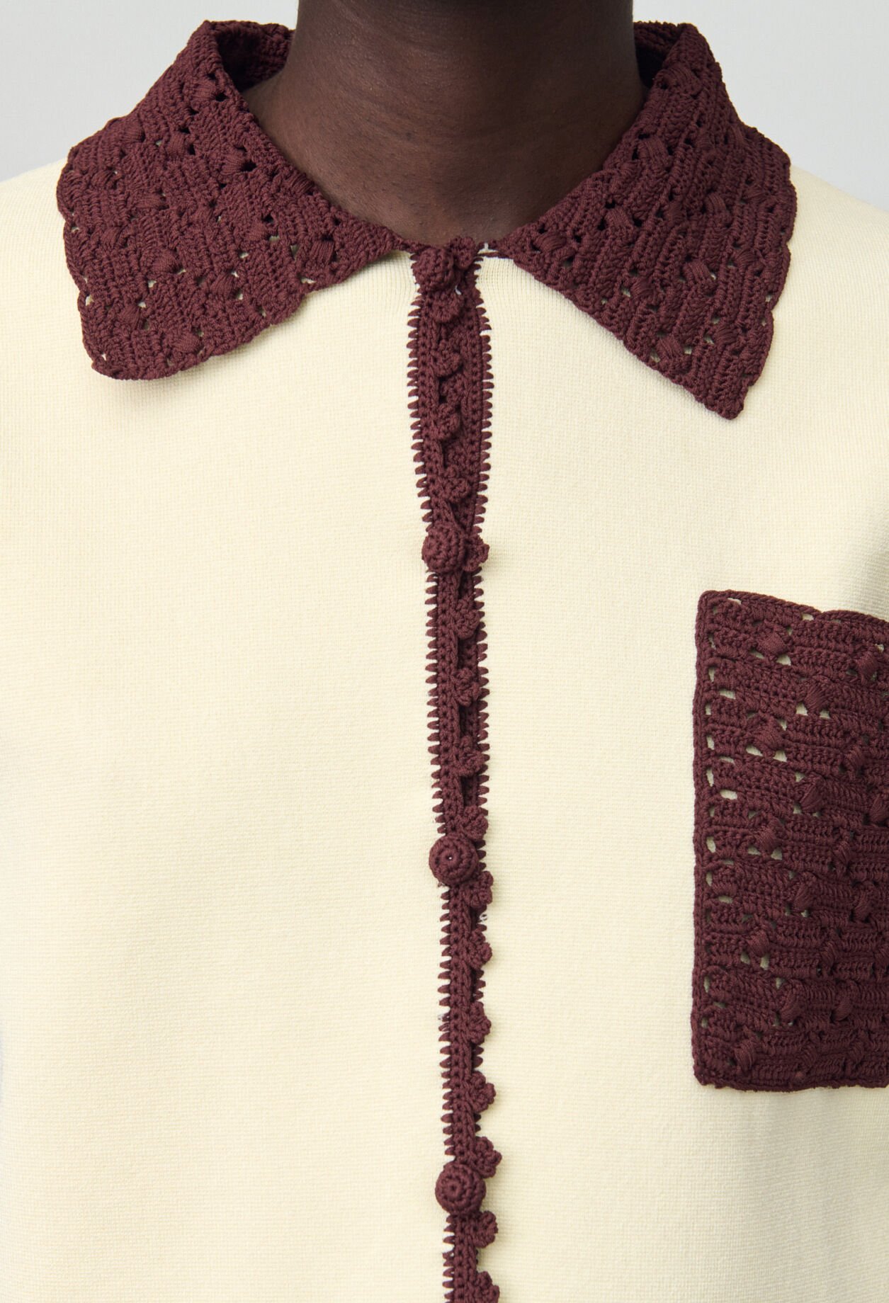 Chemisette maille fine