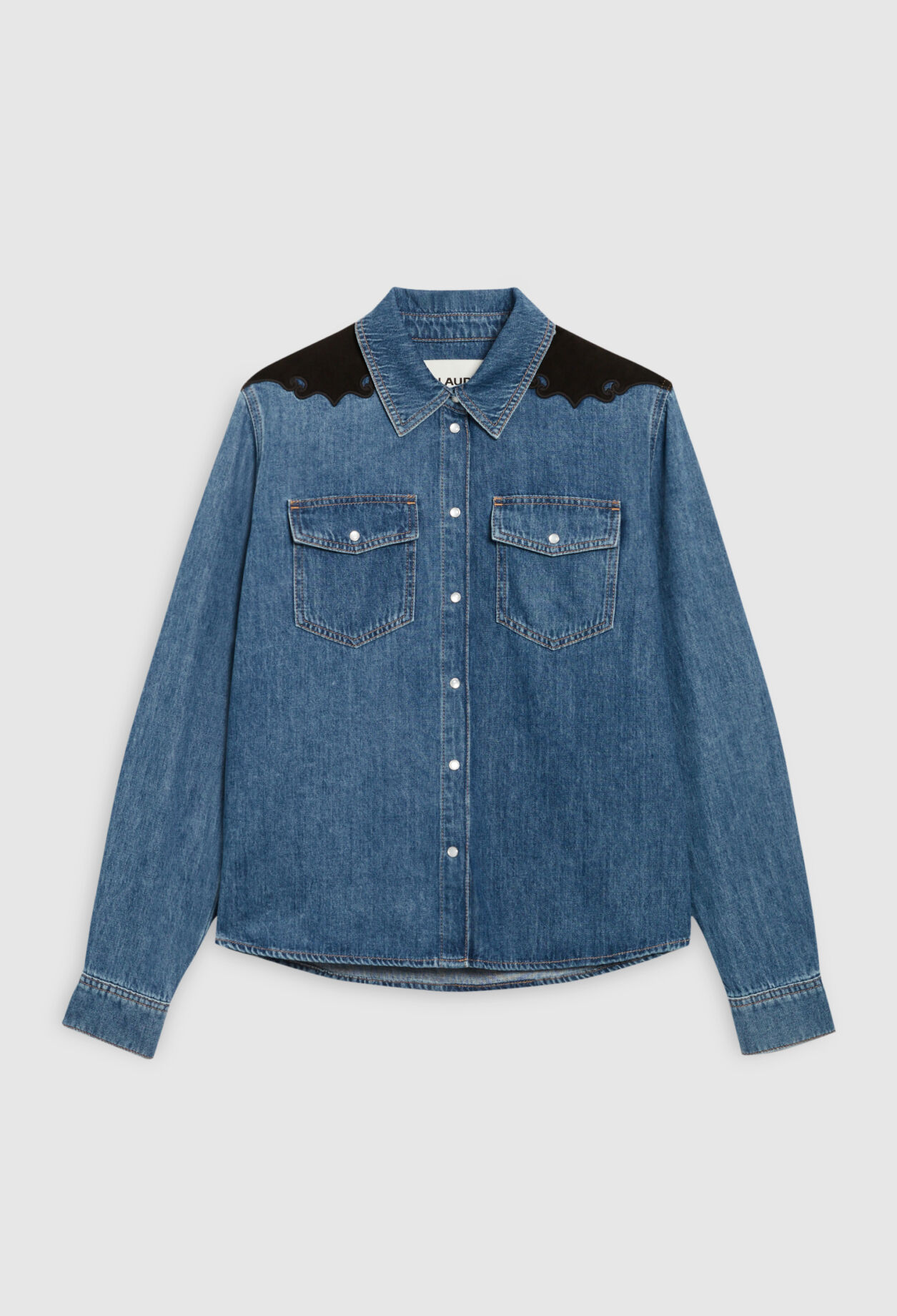 Chemise jean mid blue