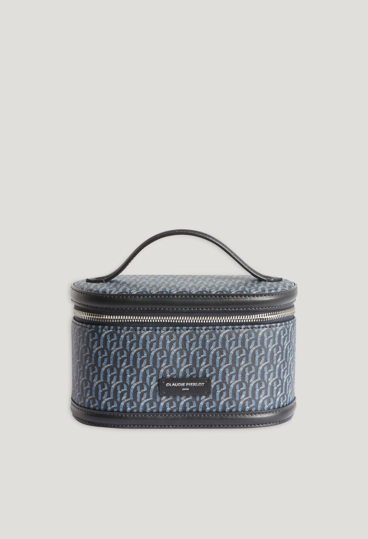 Vanity toile monogramme marine