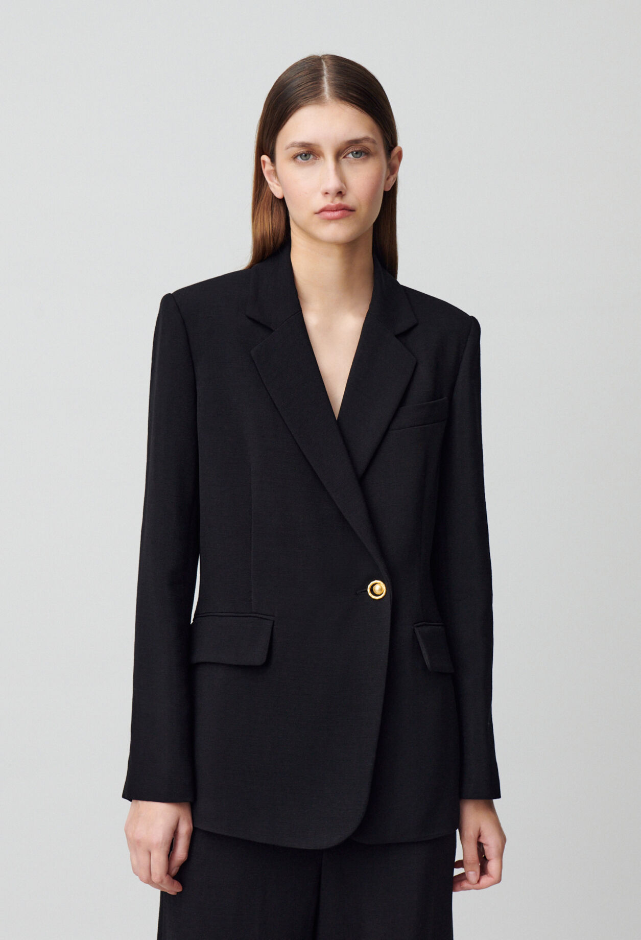 Veste tailleur boutonnée